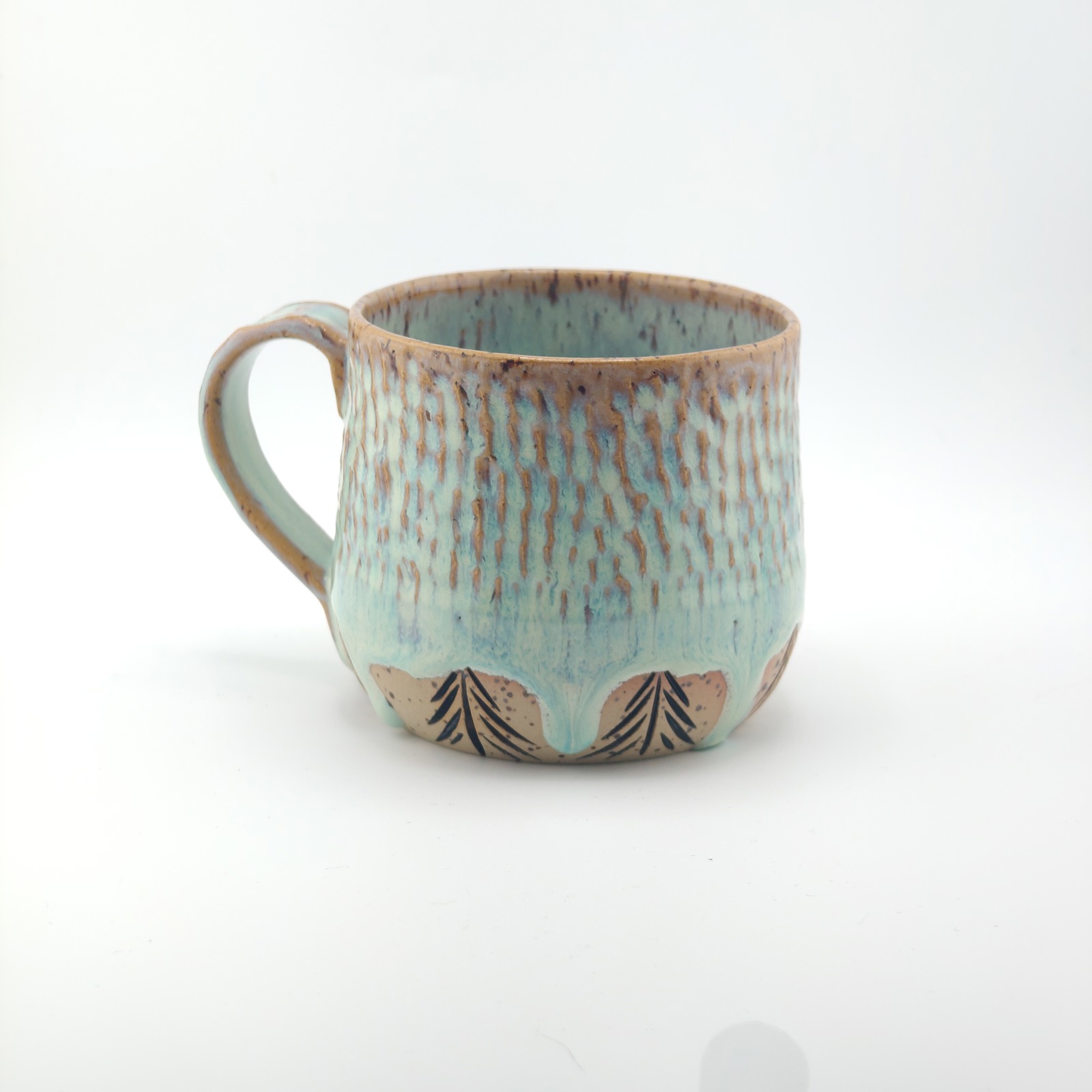 Kubek Ceramiczny Choinki 350mł